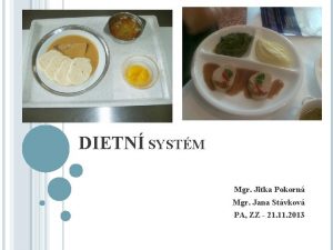 Standardizované diety