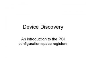 Pci class code