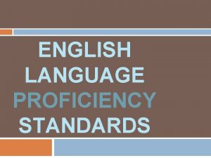 English language proficiency (elp) standards scavenger hunt