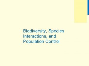 Biodiversity Species Interactions and Population Control Fig 5