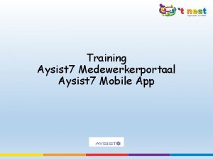 Aysist app