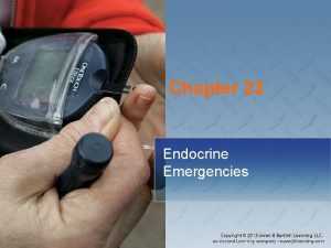 Chapter 23 the endocrine system