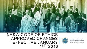 Nasw code of ethics 2018