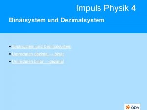 Impuls physik 4