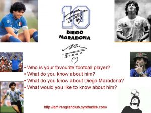 Who is your favourite football player