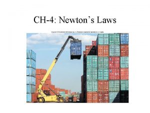 CH4 Newtons Laws Moving a chair Brief History