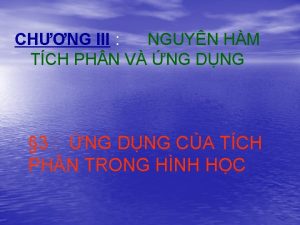 CHNG III NGUYN HM TCH PH N V