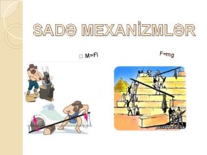 SAD MEXANZMLR MFl Fmg Mndricat 1 Sad mexanizmlr