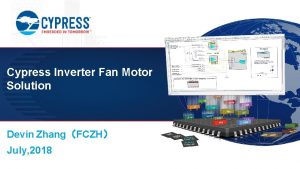 Inverter fan motor