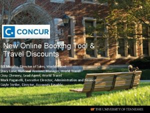 New Online Booking Tool Travel Discounts Bill Murphy