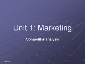Lehmann and winer competitor analysis