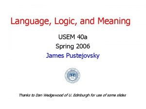 Linguistic meaning