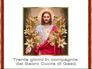 1 giugno o primo giorno Sacro Cuore di