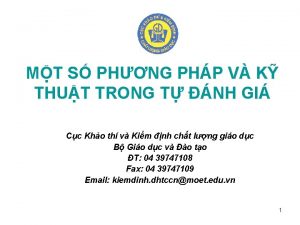 MT S PHNG PHP V K THUT TRONG