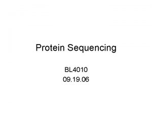 Protein Sequencing BL 4010 09 19 06 Schematic