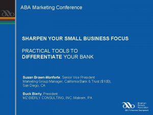 Small business marketing conference
