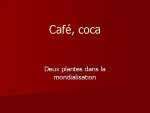Coca caf