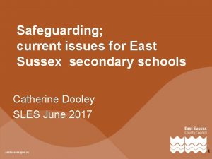 Safeguarding east sussex