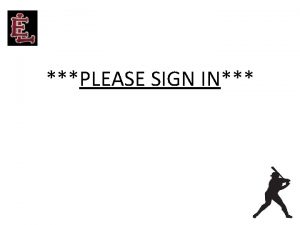 PLEASE SIGN IN Agenda Sign In ELLL Board