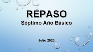 REPASO Sptimo Ao Bsico Julio 2020 POTENCIAS n