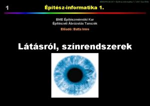 A látás zavarai, gyógyítás módjai, Dr. Elek Ilona előadása | kordonoszlop.hu Előadások a látásról