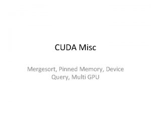 Mergesort cuda