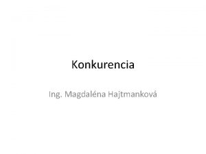 Monopolistická konkurencia