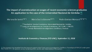 The impact of overeducation on wages of recent