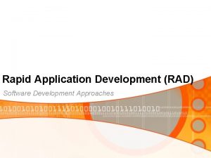 Rad in software engineering