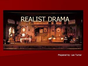 Realist drama