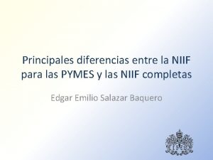 Niif completas vs niif para pymes resumen comparativo