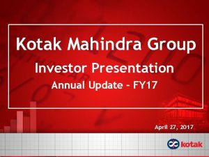Mahindra investor presentation