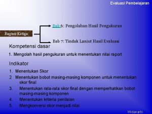 Contoh soal essay evaluasi pembelajaran Contoh soal essay evaluasi pembelajaran
