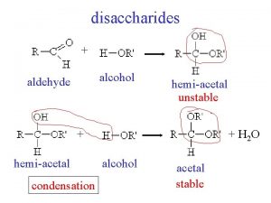 Hemiacetal in lactose