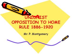 Home rule 1886