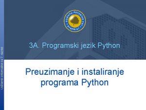 Informatika 7 razred python