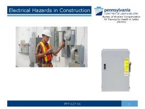 Electrical Hazards in Construction Bureau of Workers Compensation
