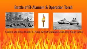 Operation torch map Operation torch map