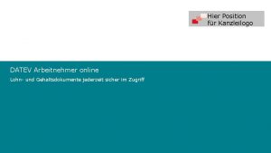 Arbeitnehmer online login