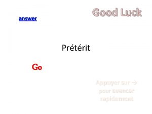 Win preterit