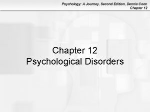 Psychology a journey 4th edition chapter 1