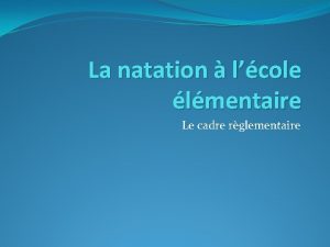 La natation lcole lmentaire Le cadre rglementaire Circulaire