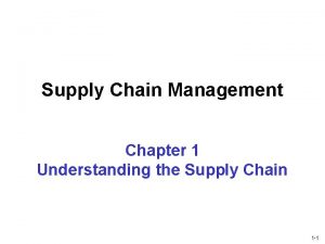 Pull supply chain