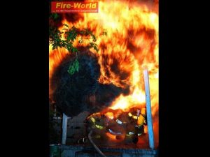 Rollover flashover backdraft