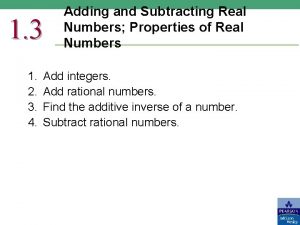 Adding integers with different signs