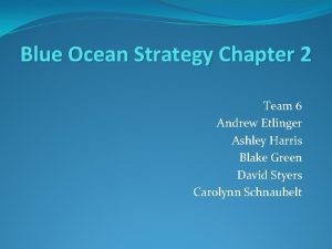 Blue ocean eliminate-reduce-raise-create grid