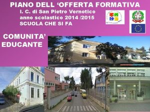 PIANO DELL OFFERTA FORMATIVA I C di San