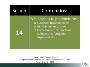 Periodo de funcion