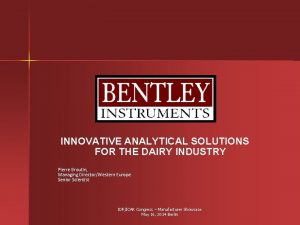 Innovative analytical solutions