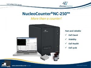 Nucleo counter